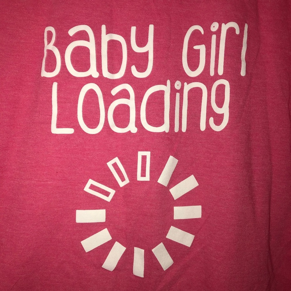 Pink Maternity Shirt Size M